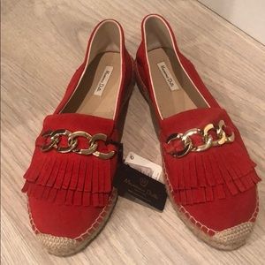 NWT Suede Espadrilles .Mossimo Duti Size 10 (41)